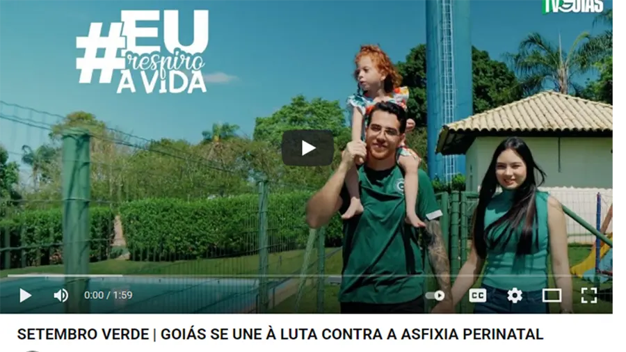 SETEMBRO VERDE | GOIÁS SE UNE À LUTA CONTRA A ASFIXIA PERINATAL